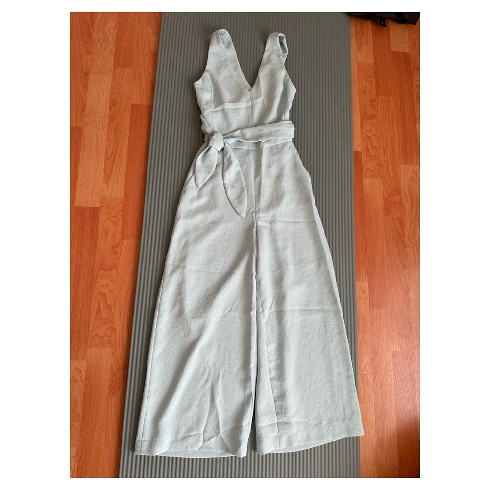 Aritzia Wilfred Ecoulement Jumpsuit in Light Blue